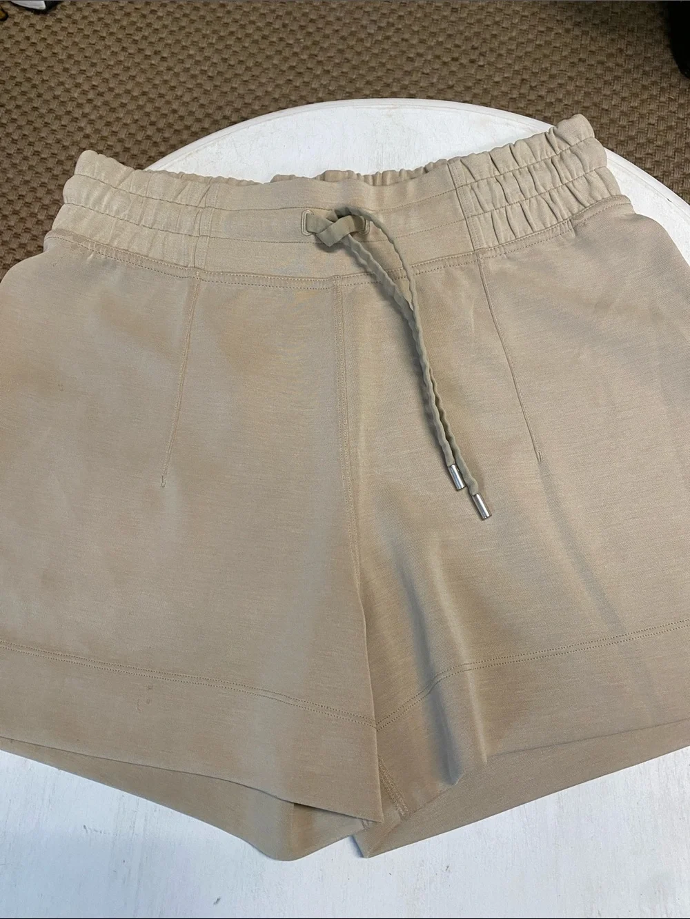 lululemon athletica Women's Sandstone Elastic-Waist Athletic Shorts